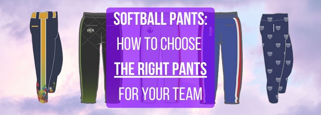 Softball Pants: How to Choose the Right Pants for Your Team -  –  Team Gear Canada