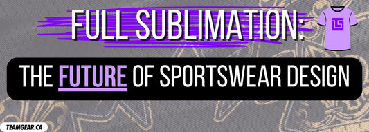 Full Sublimation Custom Jerseys, The Future of Sportswear Design