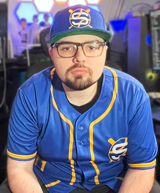 Scann Royal Blue Away Jersey front view