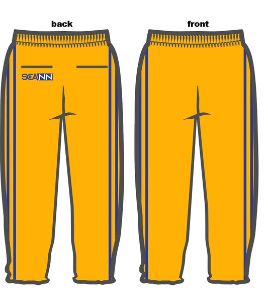 Scann Yellow Pyjamas with back pockets