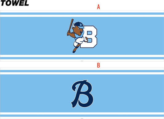 Bisons Slo Pitch Sweat Towel designs