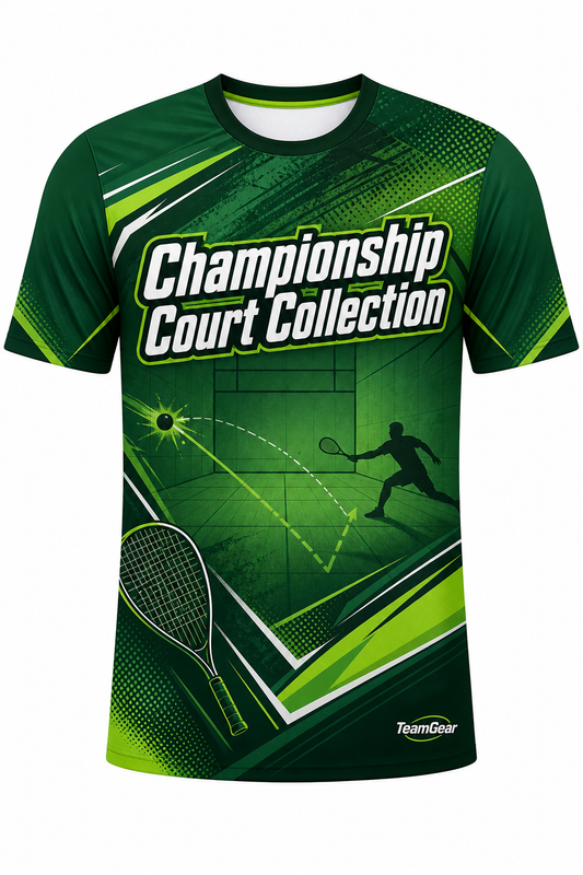 Championship Court Collection Green Racquetball Jersey design
