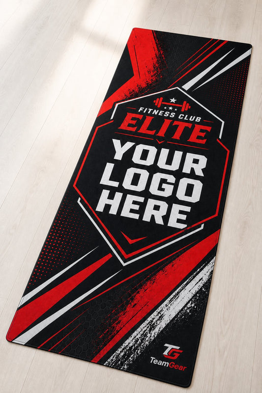 Fitness Club Elite Custom Yoga Mat — custom yoga mat studio product photo — TeamGear Canada