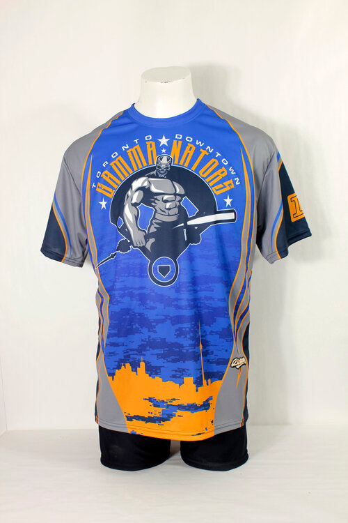 custom cricket crew neck full sublimation jersey