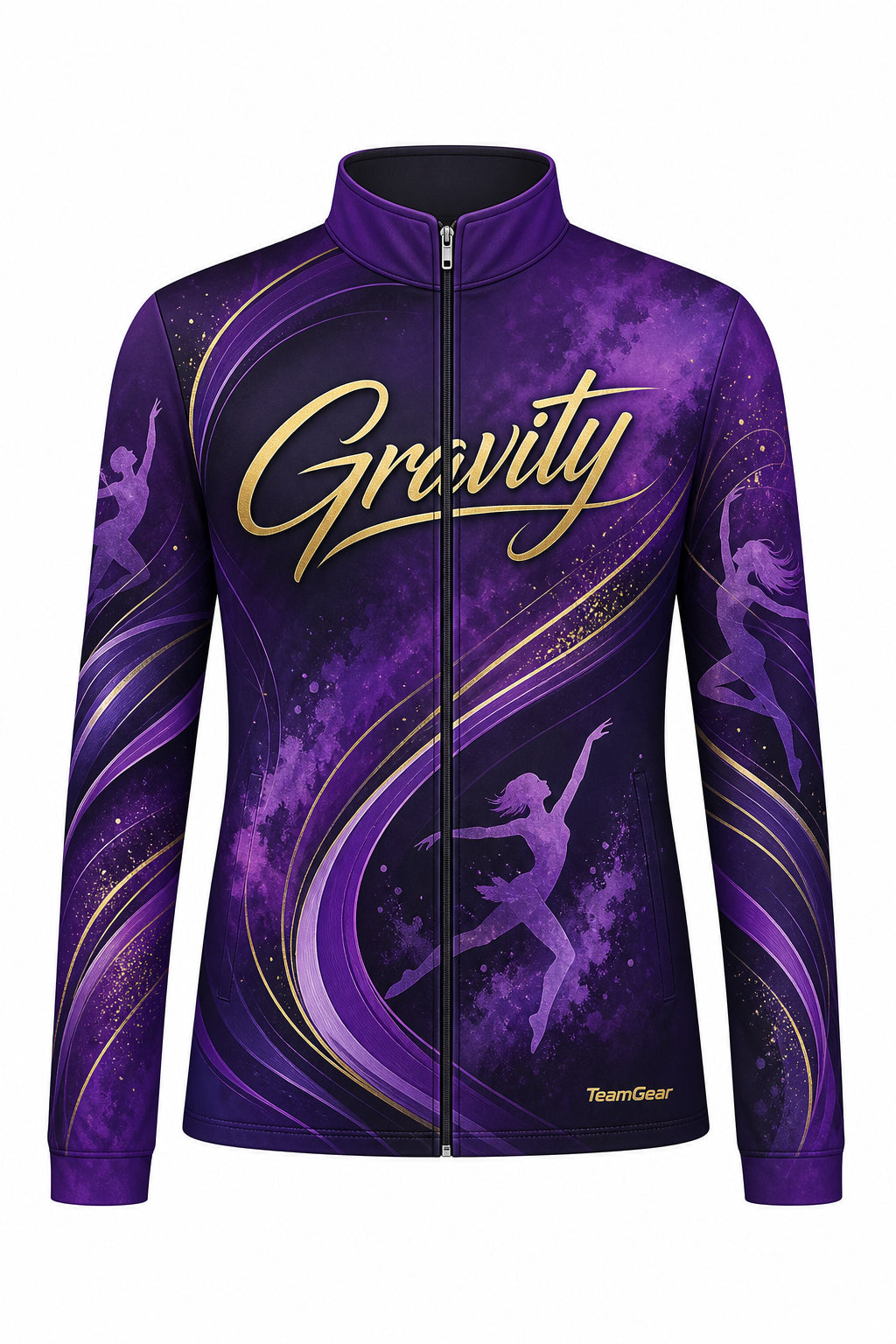 Gravity Purple Dance Jacket design