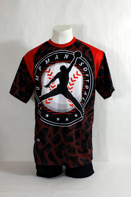 custom slopitch crew neck jersey