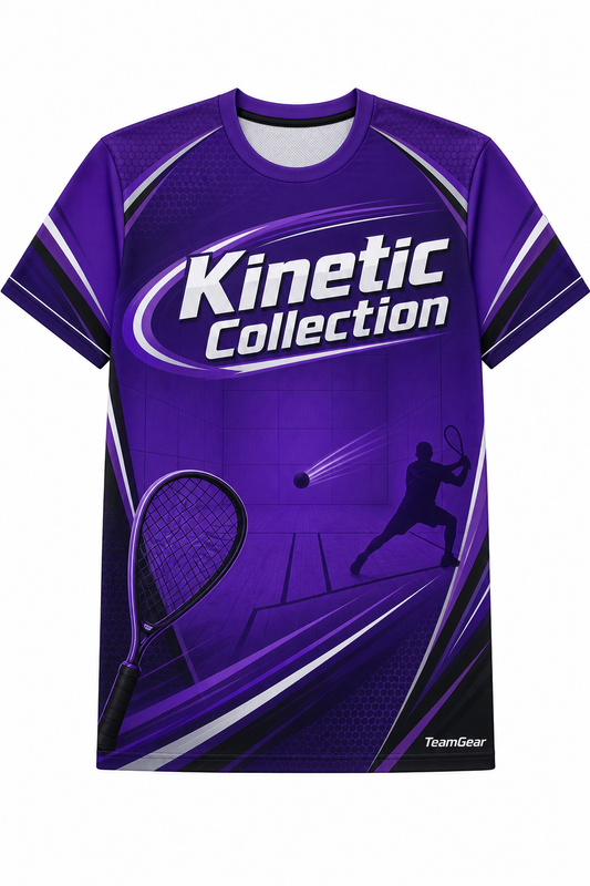 Kinetic Collection Purple Racquetball Jersey design