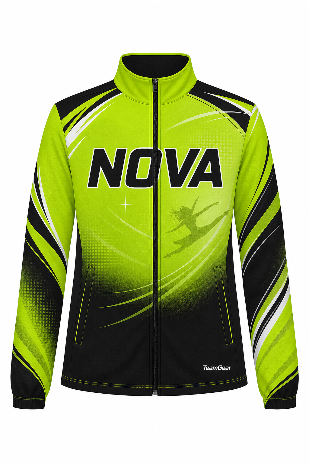 Nova Lime Dance Jacket design