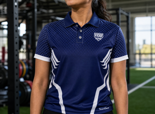 Official Henning Park Umpire Shirt — custom jersey worn on model — TeamGear Canada