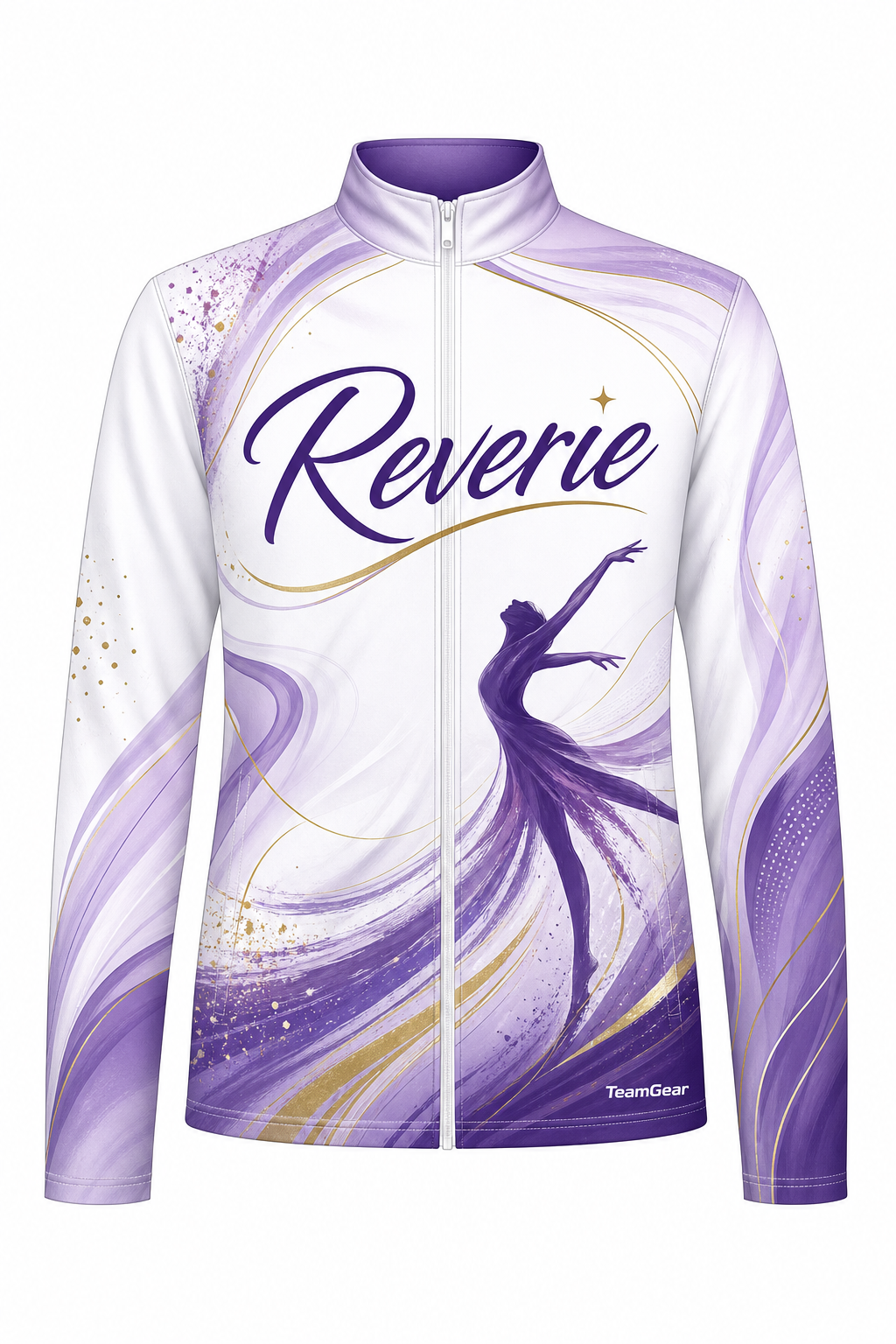 Reverie White Dance Jacket design