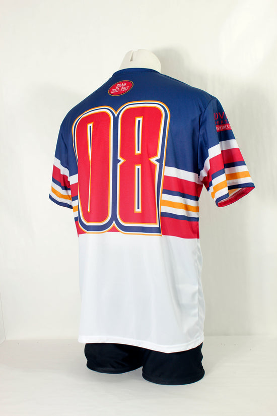 Custom field hockey jersey with crew neck collar