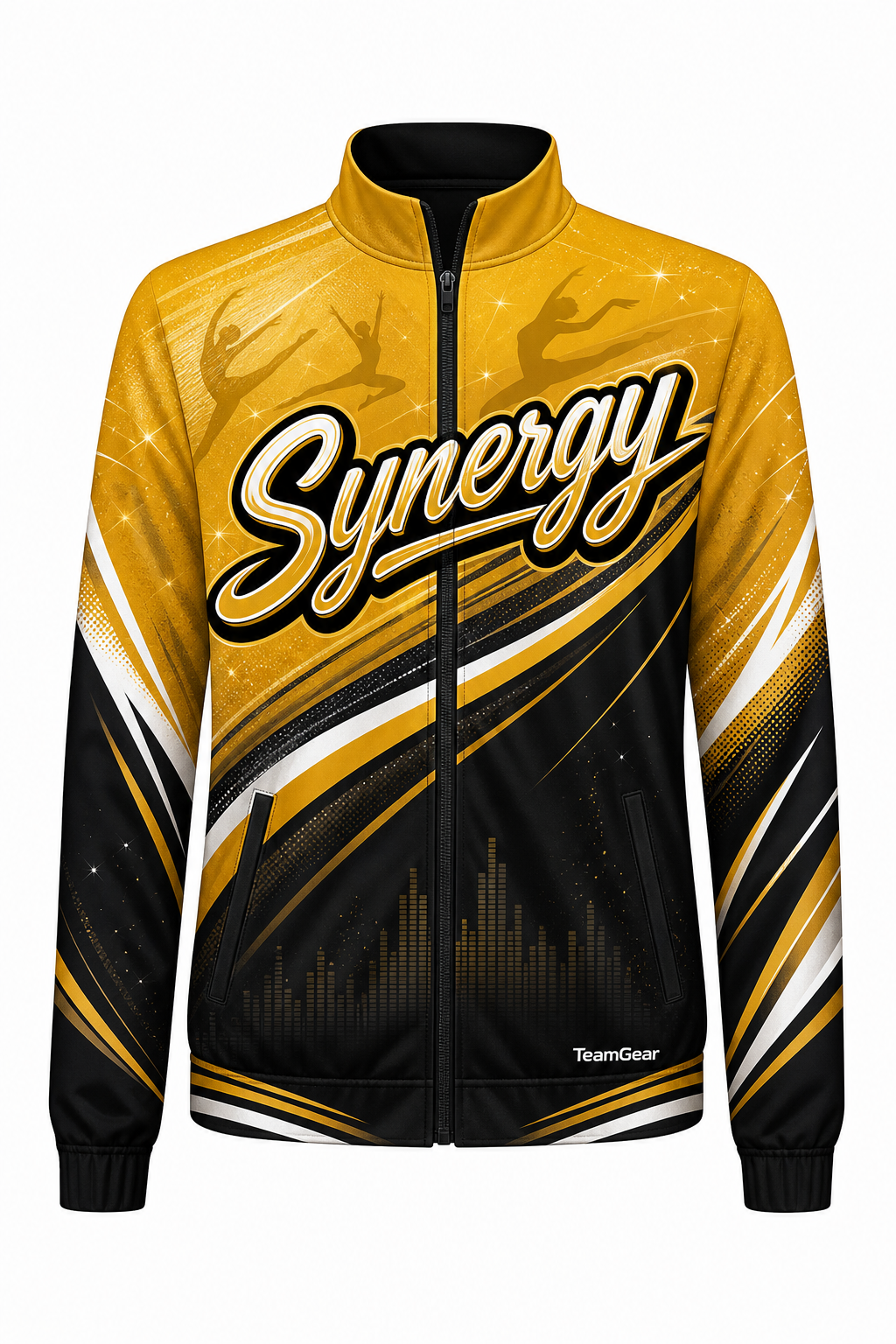 Synergy Gold Dance Jacket design