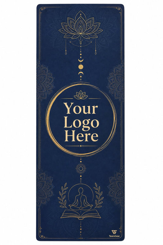 Teacher Training Custom Yoga Mat — custom yoga mat flat design — TeamGear Canada