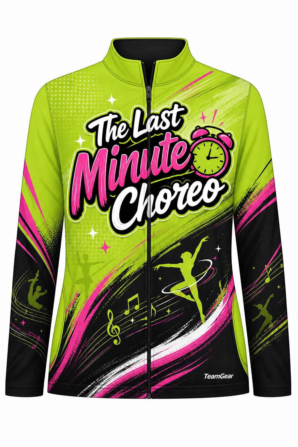 The Last Minute Choreo Lime Dance Jacket design