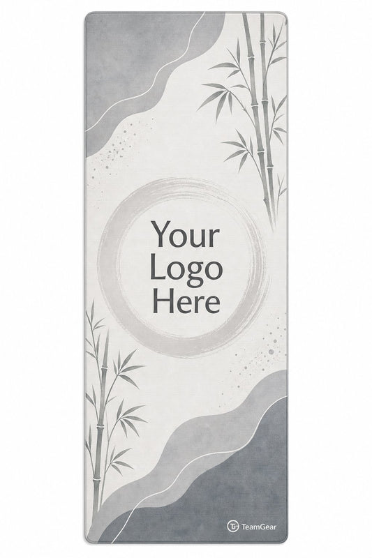 Zen Minimalist Studio Custom Yoga Mat — custom yoga mat flat design — TeamGear Canada
