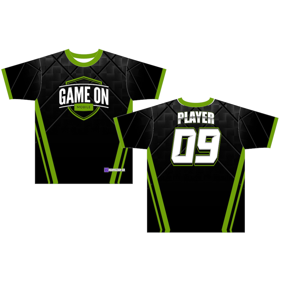 Custom Baseball Jersey for GameOnMobile.com