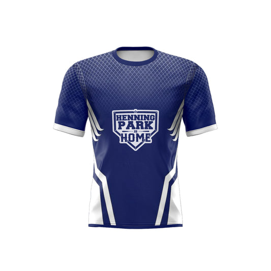 Henning Park baseball jersey full sublimation made in Canada