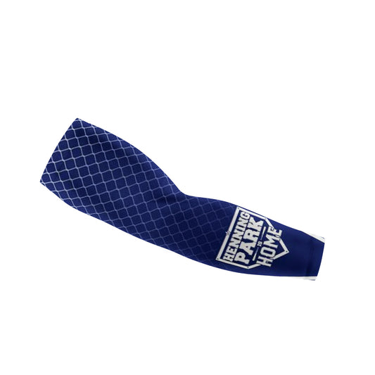 Henning Park full sublimation sports compression sleeve for softball and baseball