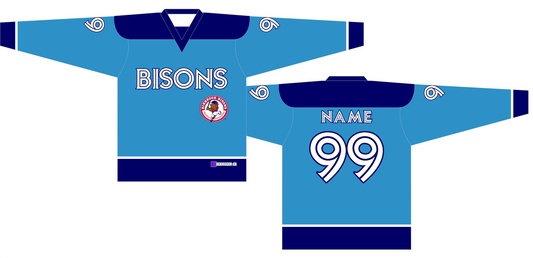 Custom Hockey Jersey for Bisons