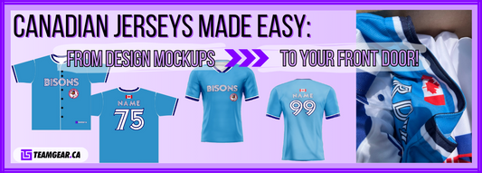 jerseys made easy in Canada with TeamGear Canada