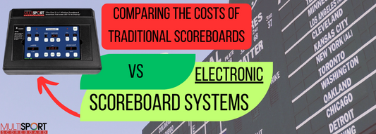 electronic scoreboards are easier to use than traditional scoreboards, read this blog to find out why