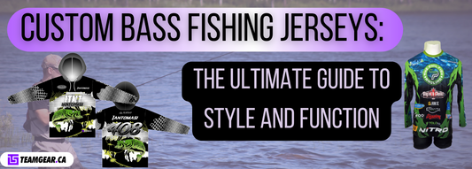 Custom Bass Fishing Jerseys made in Canada