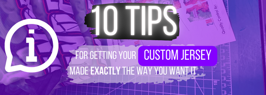 10 tips for making your custom sublimated jerseys