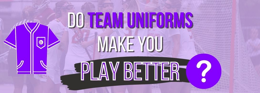 do matching full sublimation team jerseys and uniforms make you play better?