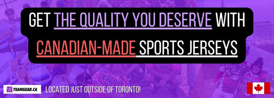 Get the Quality You Deserve with Canadian Made Custom Full Sublimation Sports Jerseys
