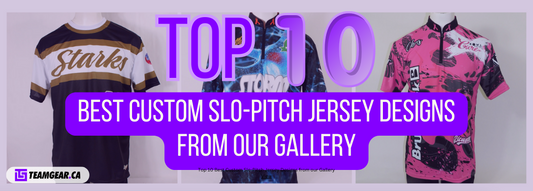 Top 10 Best Custom Slo-Pitch Jersey Designs from our Gallery