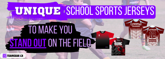 Unique School Sports Jerseys to Make You Stand Out on the Field
