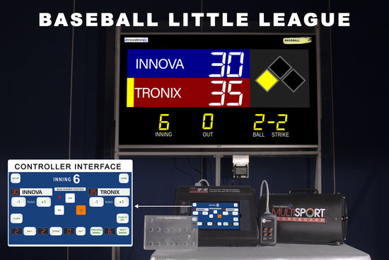 Multisport Scoreboard - Youth Baseball Scorekeeping