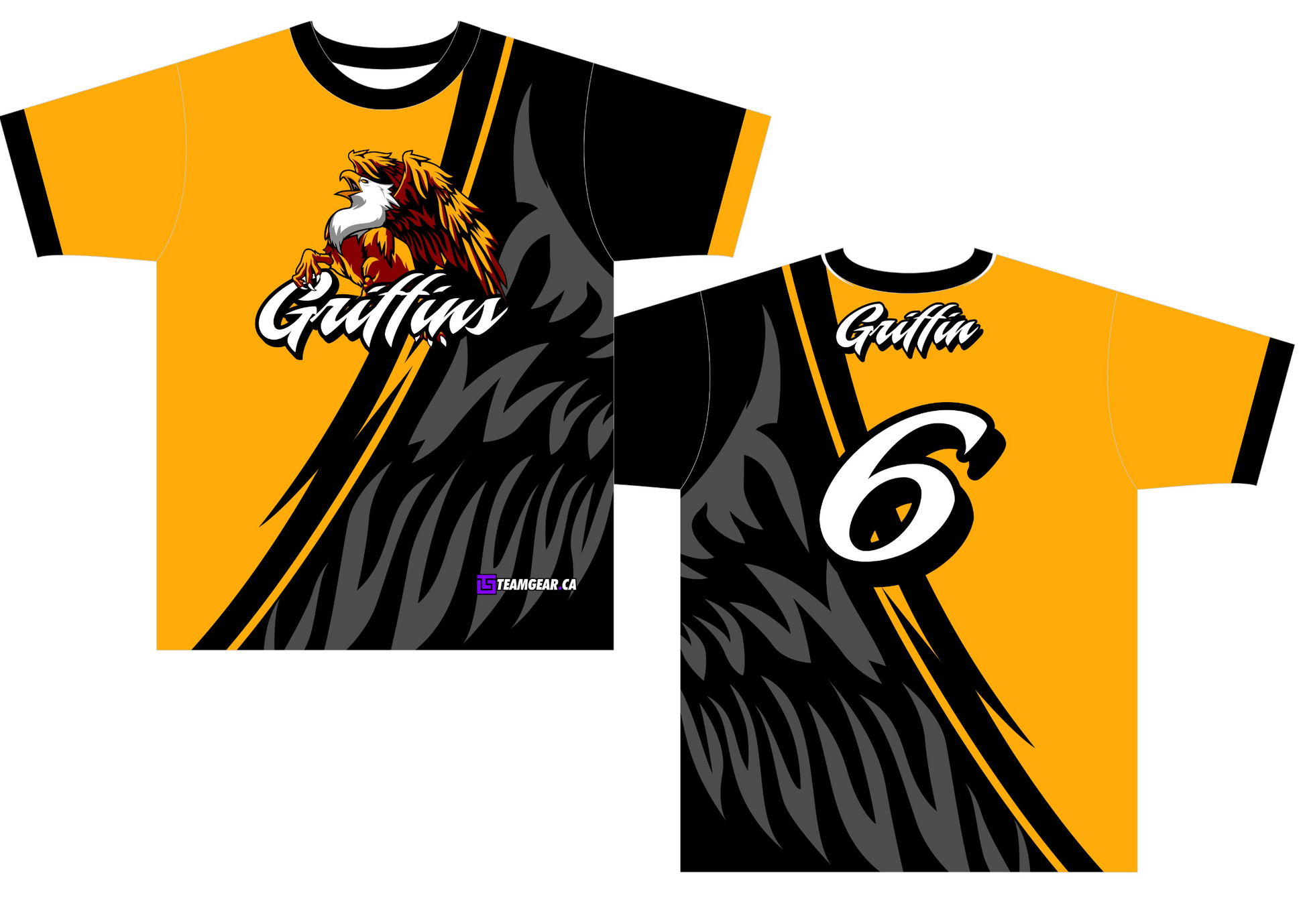 Griffin Soccer Jersey for school teams and amateur players