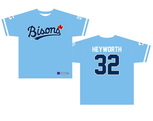 Bisons slo-pitch crew neck jersey