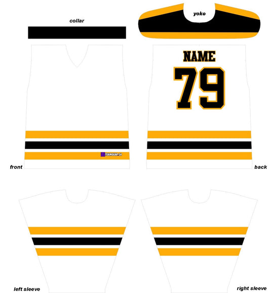 Boston Bruins White jersey