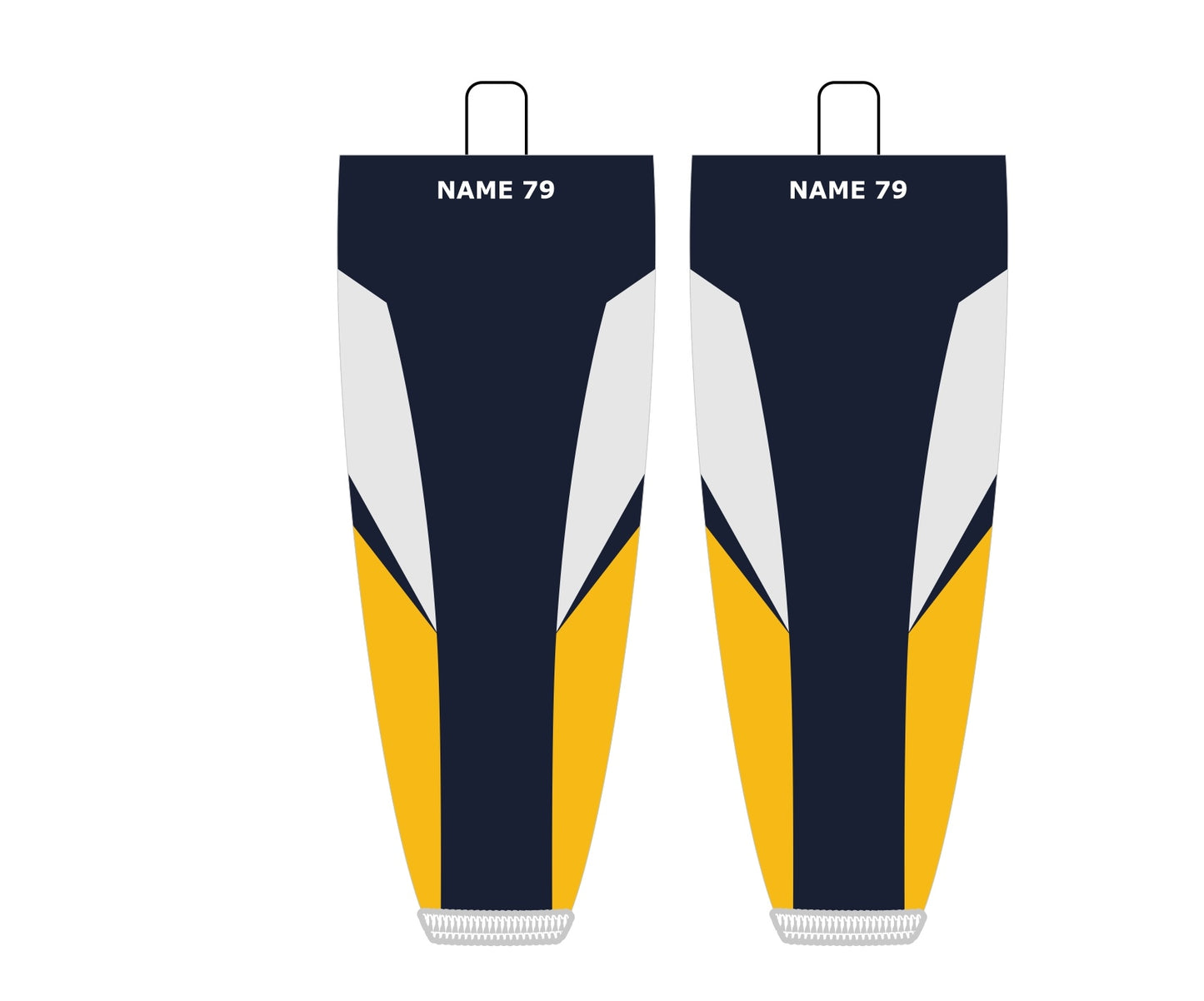 NHL Inspired Hockey Socks: Buffalo Sabres Navy 2006-2010