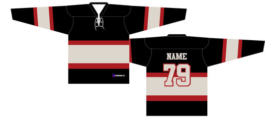 NHL Inspired Hockey Jersey: Chicago Blackhawks Winter Classic