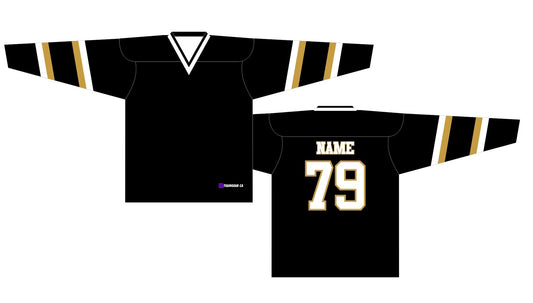 NHL Inspired Hockey Jersey: Dallas Stars 2007-2013 Black