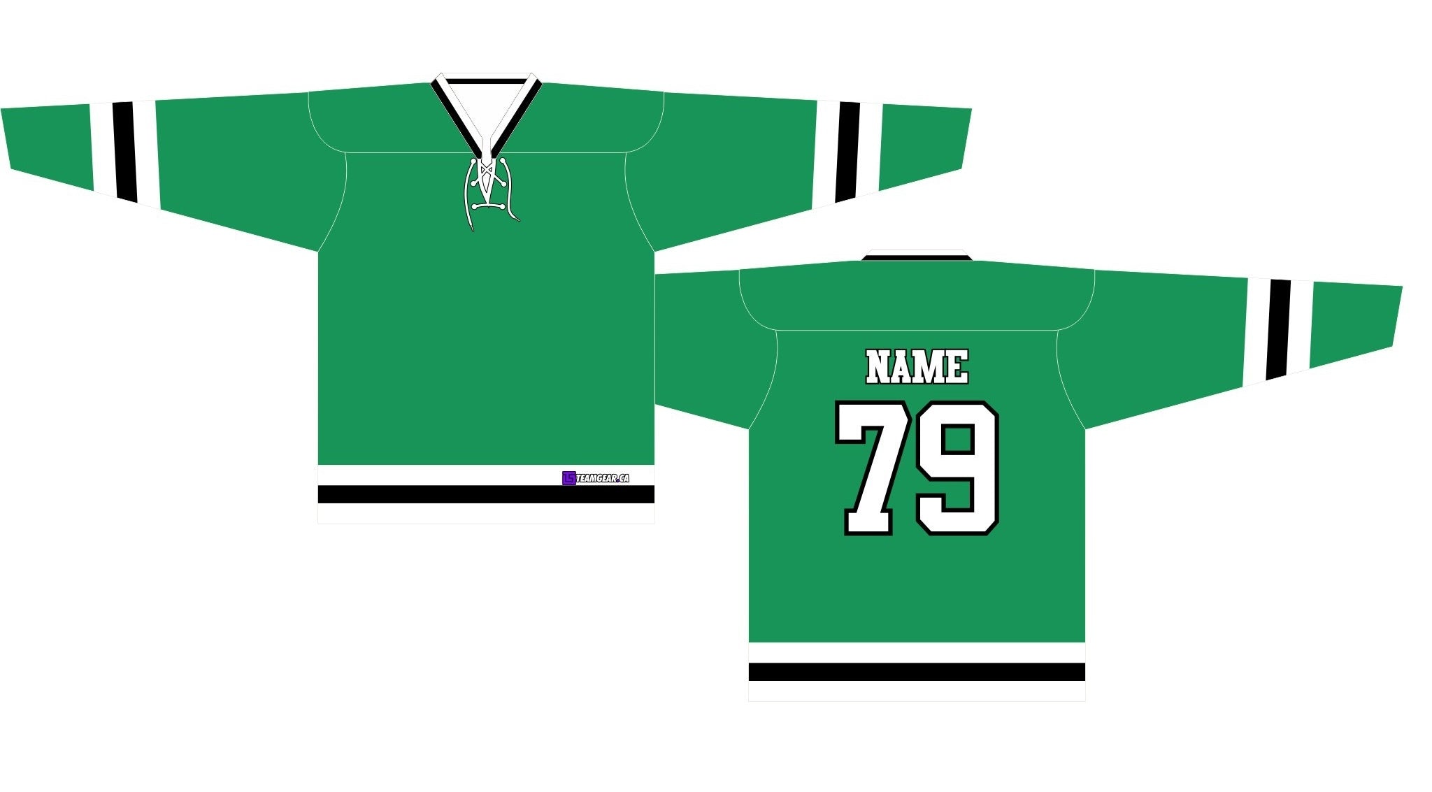 NHL Inspired Hockey Jersey Dallas Stars Green Team Gear Canada Custom Jerseys More