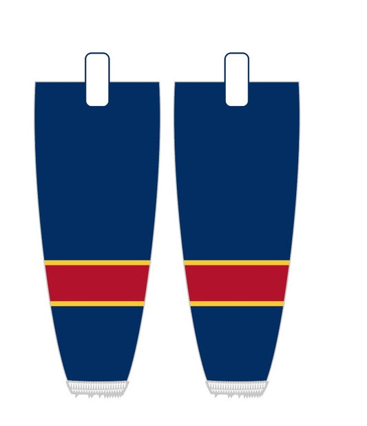 NHL Inspired Hockey Socks: Florida Panthers Navy 2007-2011