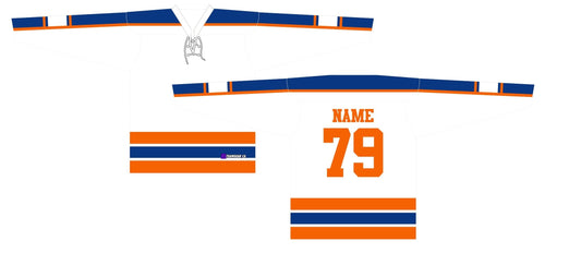 NHL Inspired Hockey Jersey: Halifax Highlanders White