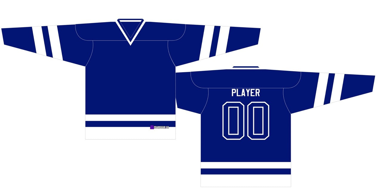 House League Hockey Jersey Royal Blue/White