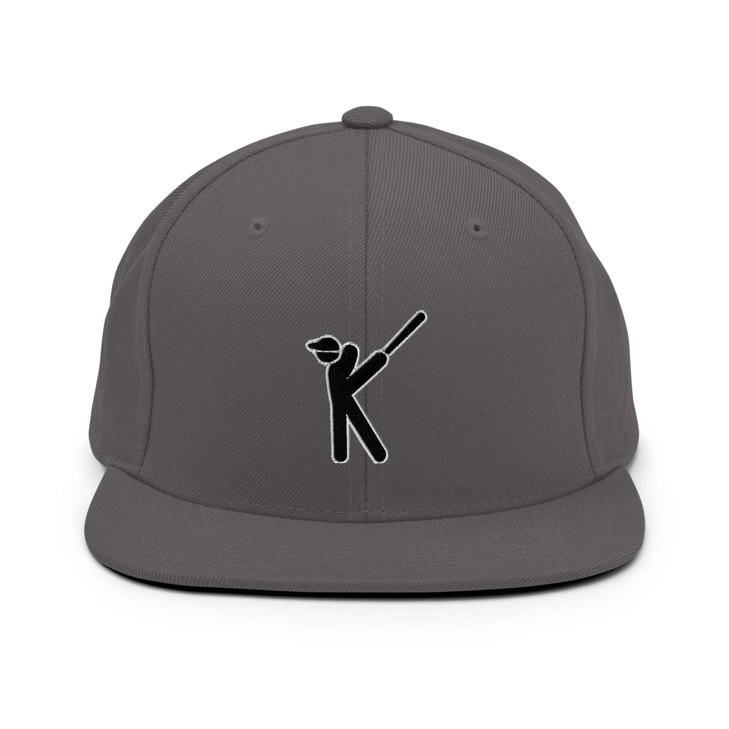 Kasabe ShowZone snapback hat in dark grey