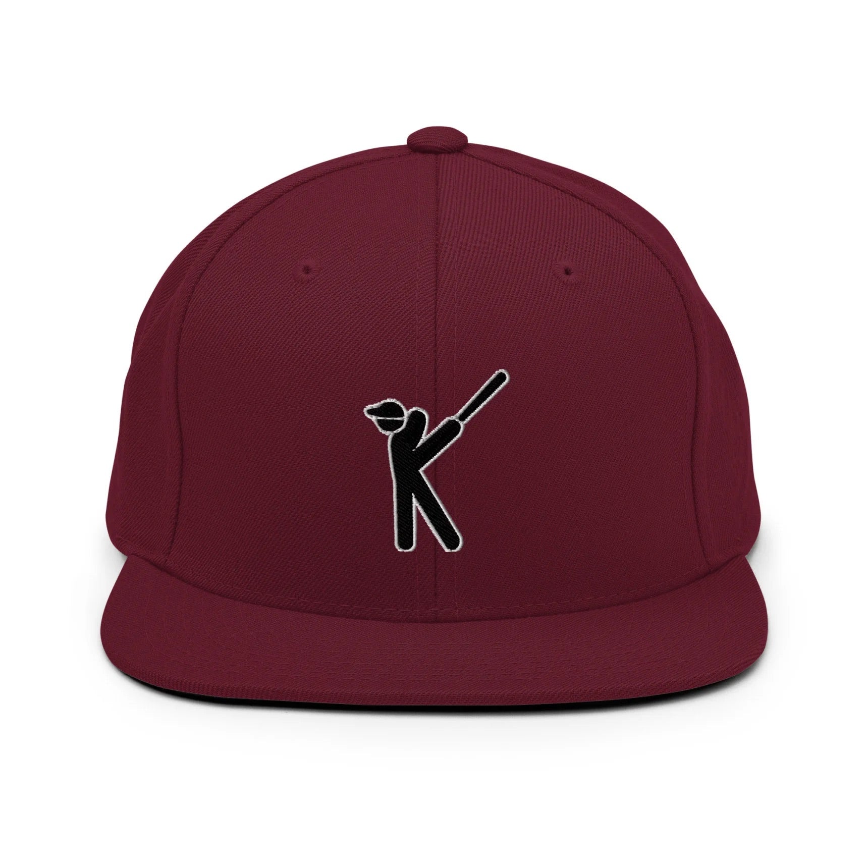 Kasabe ShowZone snapback hat in maroon