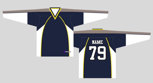 NHL Inspired Hockey Jersey: Nashville Predators Navy 2007-2011