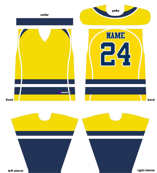 Nashville Predators Yellow jersey