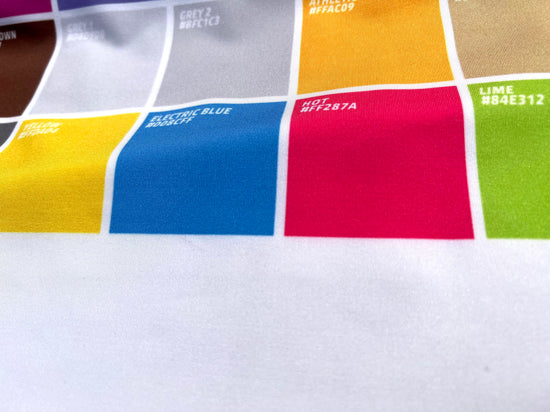 spandex fabric for custom cheer uniforms made in Canada