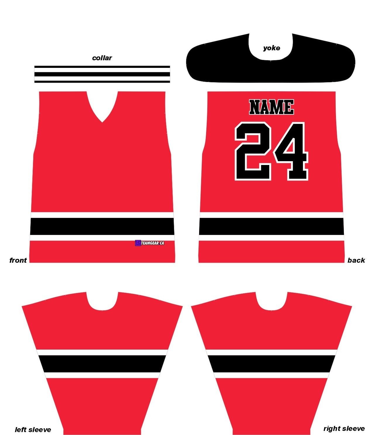 New Jersey Devils Red jersey