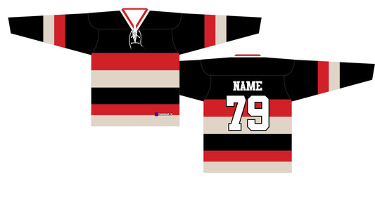 NHL Inspired Hockey Jersey: Ottawa Senators 3rd Alternate