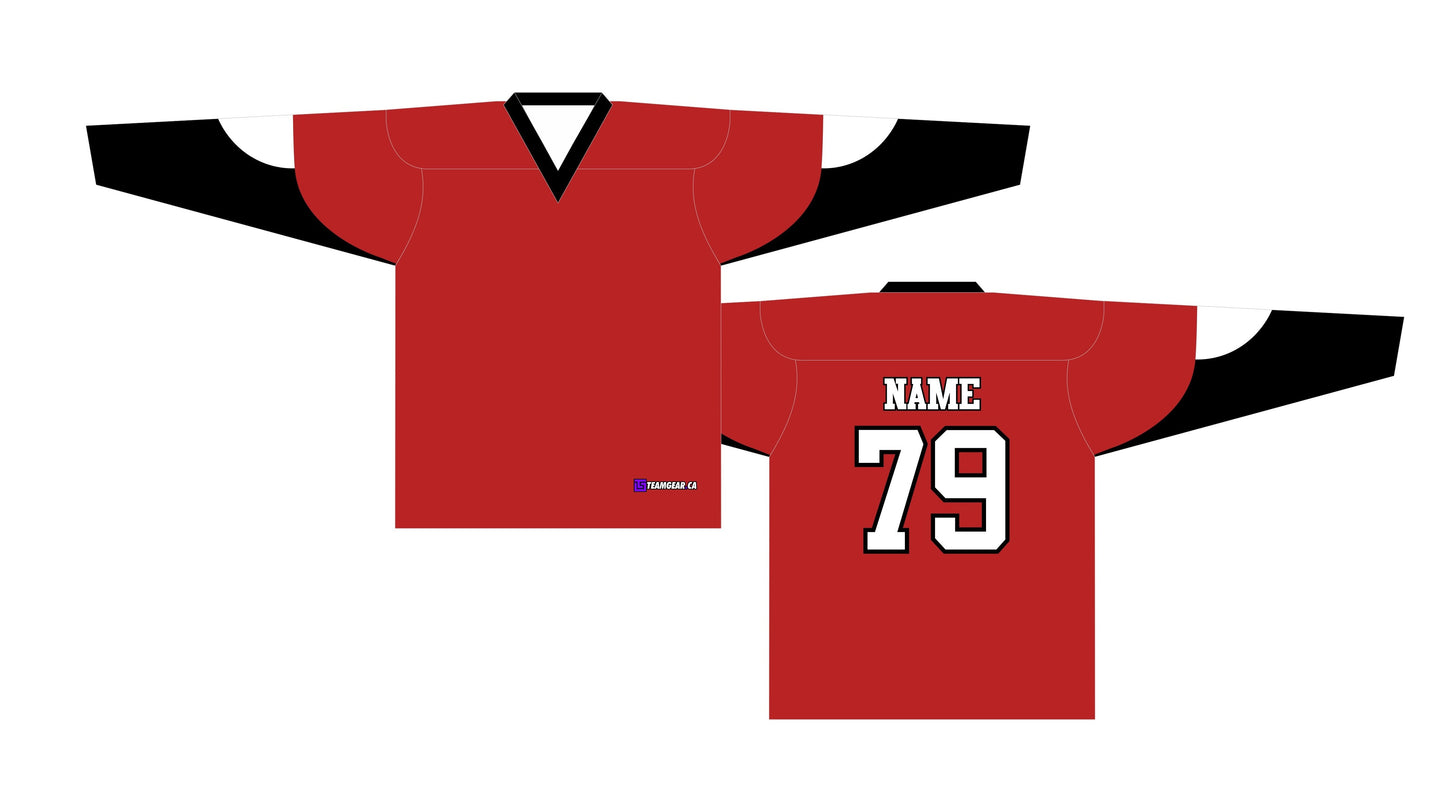 NHL Inspired Hockey Jersey: Ottawa Senators Red 2007-2020